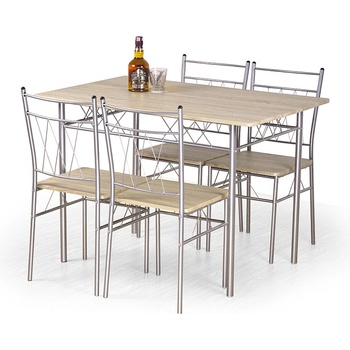 Halmar Трапезен комплект faust дъб сонома