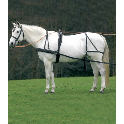 Waldhausen Poprsní postroj STAR černý – Zboží Dáma