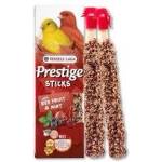 Versele-Laga Prestige Sticks Canaries Red Fruit & Mint - Печени крекери за канарчета с червени плодове и мента (2 х 30 гр)