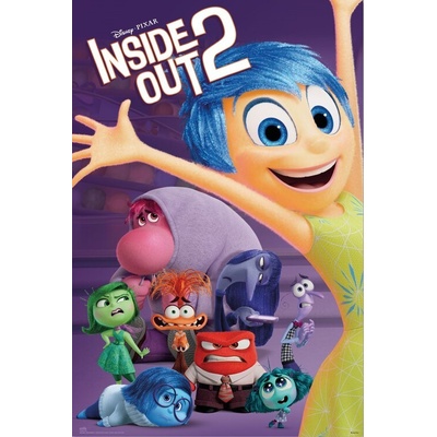 Plagát, Obraz - Inside Out 2, 61 × 91.5 cm