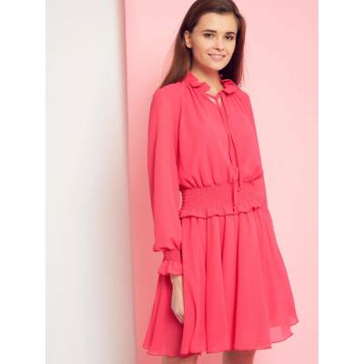 Cocomore Dress with a tie under the neck Boutiqe pink