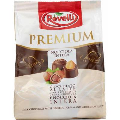 Rovelli Prémium pralinky s lieskovoorieškovým krémom 170 g