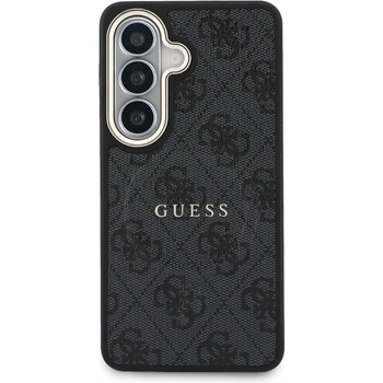 GUESS Калъф Guess - 4G Gold Frame, Galaxy S26, MagSafe, черен (3666339613150)