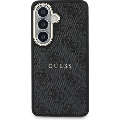GUESS Калъф Guess - 4G Gold Frame, Galaxy S26, MagSafe, черен (3666339613150)