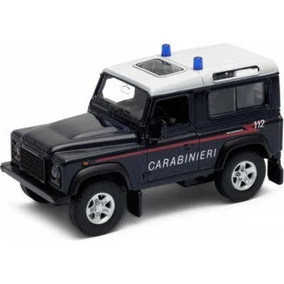 Welly Auto Land Rover Defender Carabinieri 1:34