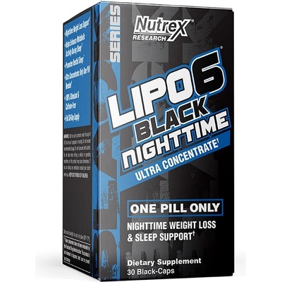 Nutrex Lipo 6 Black Nighttime Ultra Concentrate, 60 Capsules