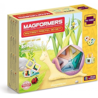 Magformers Môj prvý Pastell 30 ks