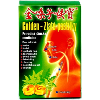 Guang Xi Wu Zhou Pharmaceutical Group Golden Zlaté pastilky 20 ks