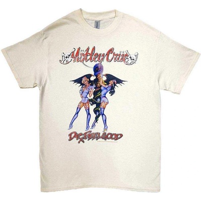 Motley Crue tričko Dr Feelgood Vintage natural