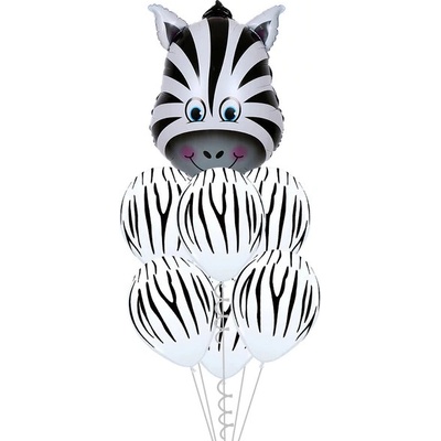 DAALO Veselé balónky zebra