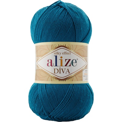 Alize příze Diva 646 petrolová