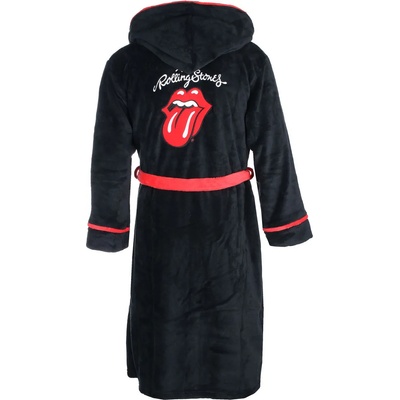 ROCK OFF Халат за баня Rolling Stones - С класическо лого език - ROCK OFF - RSROBE01MB
