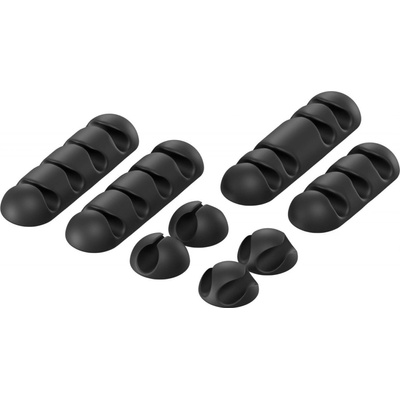 AlzaPower Cable Clips Mix APW-COGBMIX8B