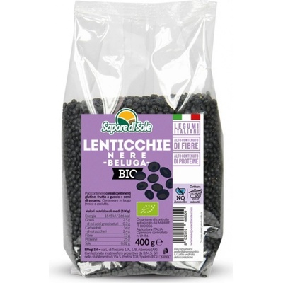 Sapore di Sole Bio čočka Beluga 400 g