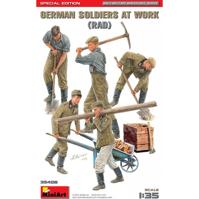 MiniArt German Soldiers at Work RAD Special Edition 1:35
