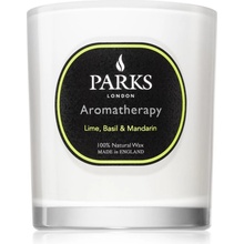 Parks London Aromatherapy Lime, Basil & Mandarin 220 g