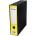 Fornax Prestige A4 с капак, 8 см, жълт органайзер за документи A-8002 (A-8002)