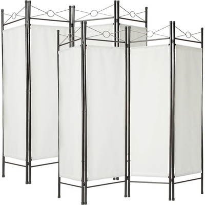 Casaria Lucca 100610 Paraván krémový 180 x 163 cm – Zboží Dáma Casaria Lucca 100610 Paraván krémový 180 x 163 cm – Zboží Dáma
