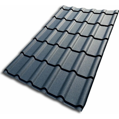 Blachotrapéz Diament Eco Plus Plechová krytina taška 0,5 350 mm 1,9 m Pladur lesk RAL 7016 antracitová