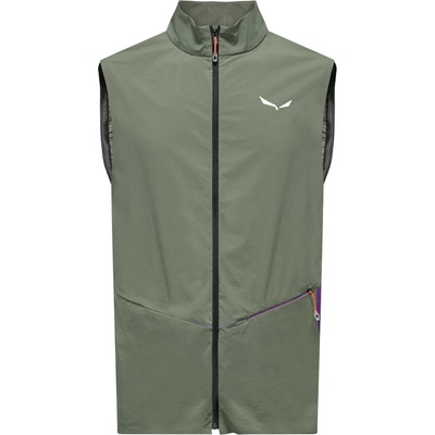 Salewa Мъжки софтшел елек Salewa Pedroc Durastretch Light Vest Softshell vest - Faded Green - размер 50 (EU) (032-1746-0213)