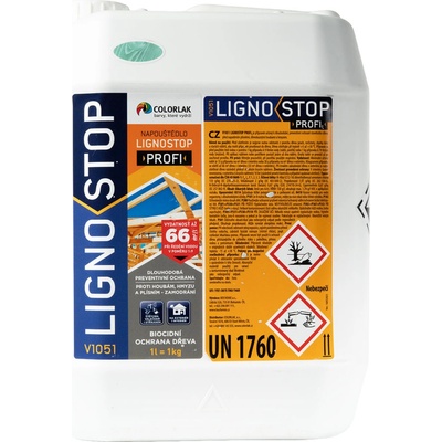 Colorlak a.s. Lignostop Profi (V-1051) 5L zelený