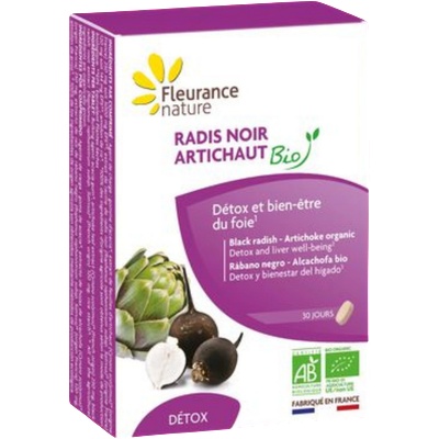 Fleurance Nature Био черна ряпа и артишок - 30 таблетки