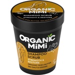 Organic Mimi Възстановяващ шампоан-скраб за коса Sea Salt & Ginger, 280 g - ozone