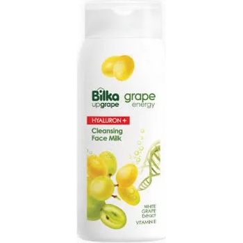 Bilka Grape Energy Почистващо мляко за лице с овлажняващо действие 200мл