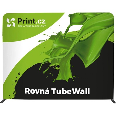 Print.cz Prezentační textilní stěna TubeWall, rovná, 250x228 cm – Zboží Mobilmania