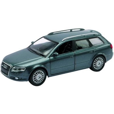 Метален автомобил Newray - Audi A4 Avant, 1: 32, тъмносив (52023G)