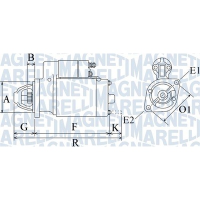 Štartér MAGNETI MARELLI 063720923010