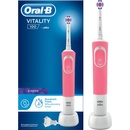 Elektrické zubné kefky Oral-B Vitality 100 3D White Pink