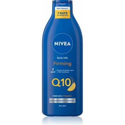 NIVEA Q10 Firming spevňujúce telové mlieko pre suchú pokožku 250 ml