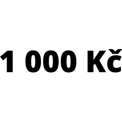 Shisharium Dárkový poukaz na 1000 Kč