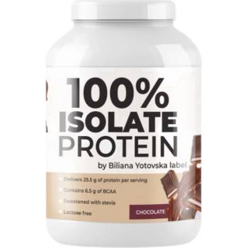 Biliana Yotovska 100% Isolate Protein | with Added Stevia [810 грама] Бисквити и сметана