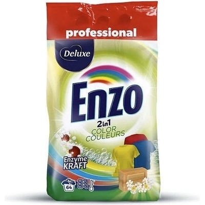 Deluxe Enzo prací prášek Professional 2in1 Color 4,5 kg 64 PD