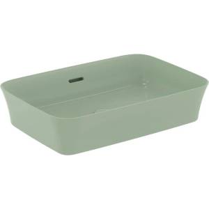 Ideal Standard Мивка за плот Ideal Standard Atelier Ipalyss Sage, зелена, с преливник (E2078X9)