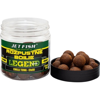 Jet Fish Rozpustné boilies Legend Range 250ml 20mm Chilli Tuna Chilli