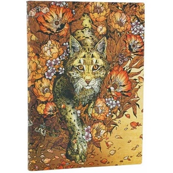 Paperblanks Тефтер Lynx Rising, Mini, мека корица, широки ре (1570181595)