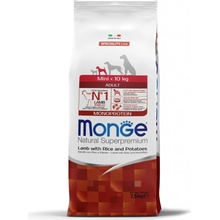 Monge Speciality Line Mini Adult Monoprotein jahňacina ryža a zemiaky 7,5 kg