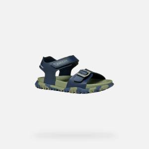 Geox Сини момчешки сандали Geox Fusbetto Geox | Sin | Момчешки | 24