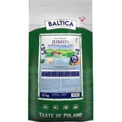 Baltica Smaki regionów Junior Lamb with veal 12 kg