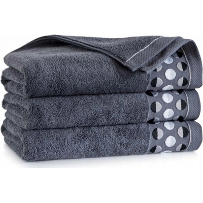 Zwoltex Zen 2 ručník 50 x 90 cm grafit