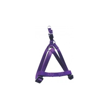 Pet Interest S- Нагръдник за кучета, изкуствена лента 1.5/35-55 см - лилав