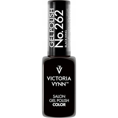 Victoria Vynn hybridní lak na nehty 262 Black King černý 8 ml