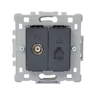 КОНТАКТ tv(ЖЕНСКИ)+rj11 ЧЕРЕН el1648 splendor (1648)