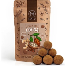 NATU Kakaové guličky s kešu krémom 70 g