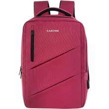 Canyon BPE-5, batoh pre 15,6´´ notebook, 22l, vodeodolný, 7 vreciek, USB-A nabíjací port, červená CNS-BPE5BD1