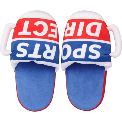 Sports Direct Пантофи Sports Direct SportsDirect Mug Slippers - White/Red