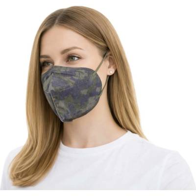 Balerina Zdravotnický Český nanorespirátor FFP2 Dark camo